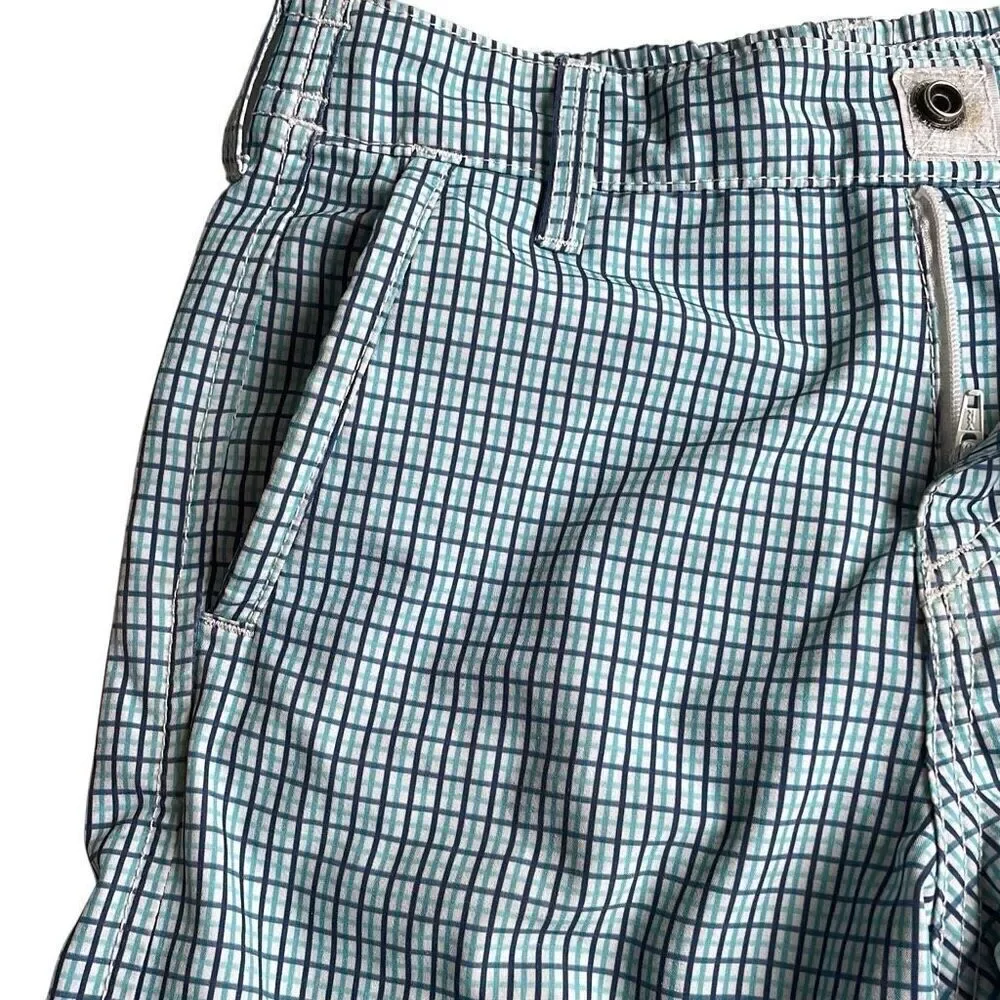 Quiksilver Plaid Amphibian Hybrid Shorts - Size 7